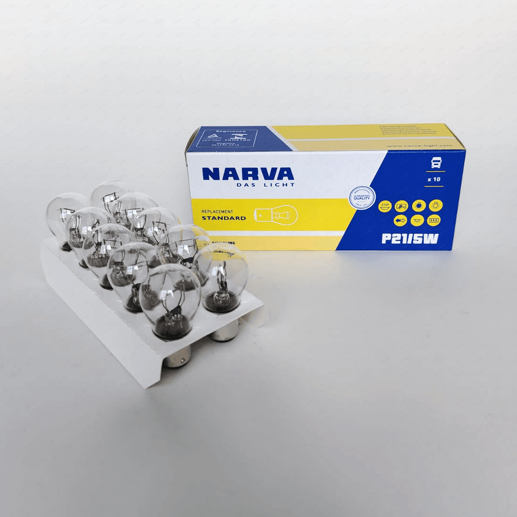 Лампа P21/5W 24V (BAY15d) NARVA